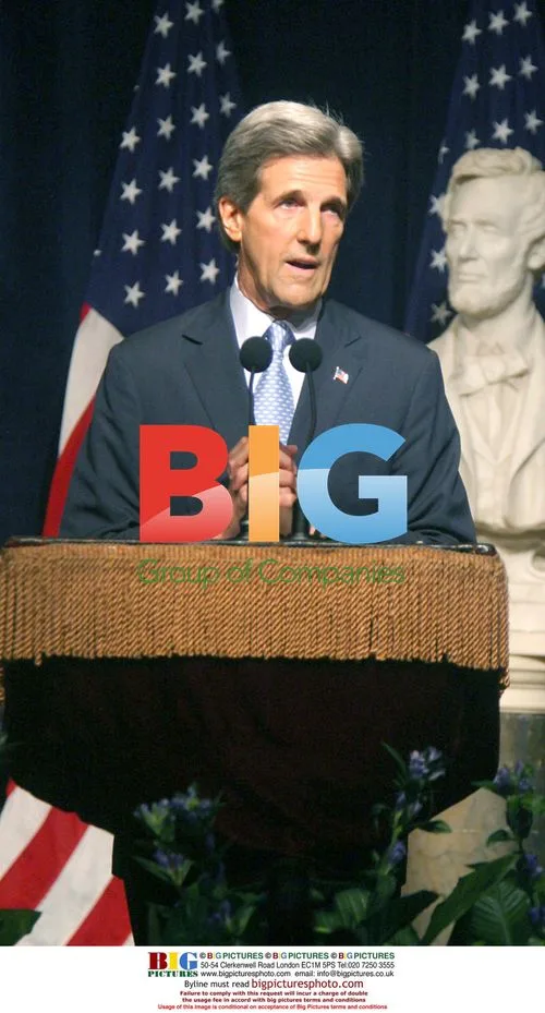 John Kerry Addresses Crowd at Cooper Union