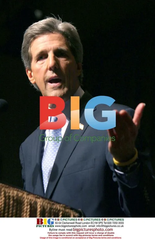 John Kerry Addresses Crowd at Cooper Union