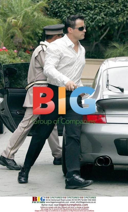 Matt Leblanc Leaving Four Seasons Hotel