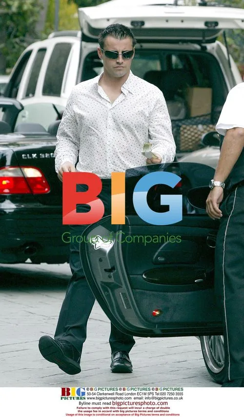 Matt Leblanc Leaving Beverly Hills Hotel