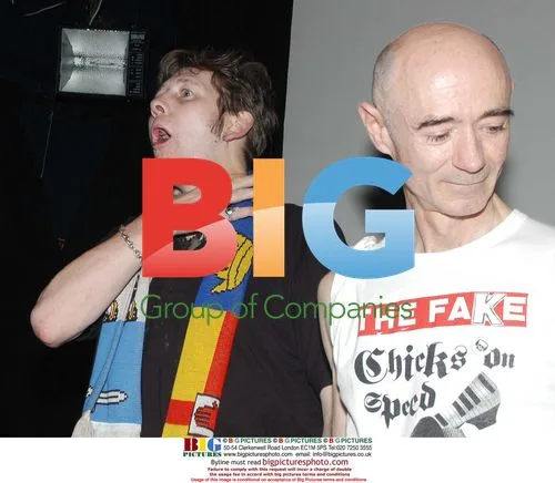 Shane McGowan and BP Fallon Celebrate Birthday at Death Disco