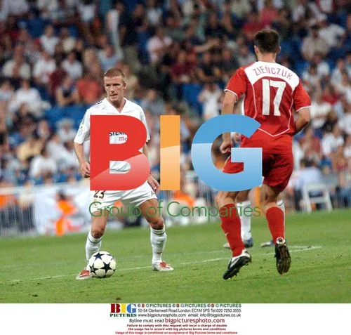 David Beckham Plays for Real Madrid