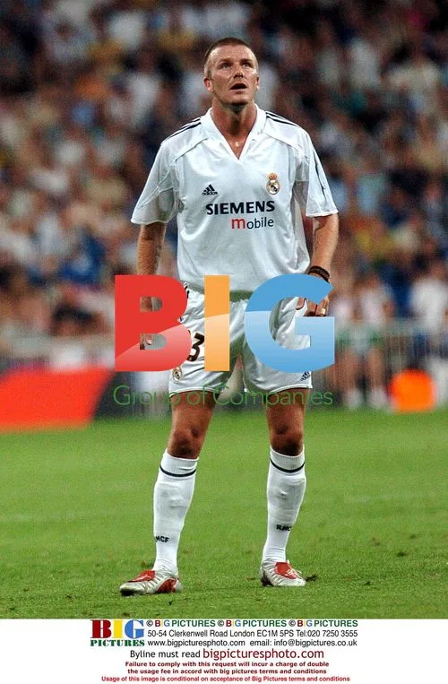 David Beckham Plays for Real Madrid