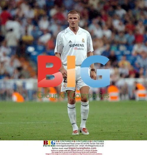 David Beckham Plays for Real Madrid