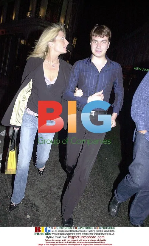TV Presenter Gaby Roslin Seen with Friend