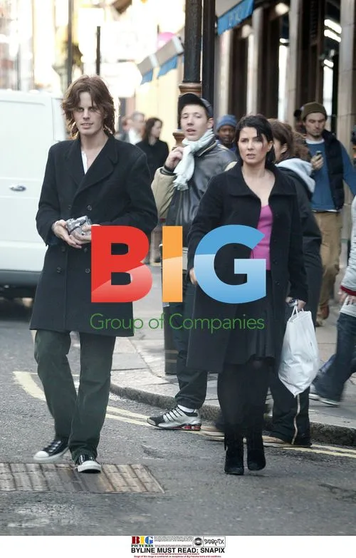 Sadie Frost and boyfriend shopping in London