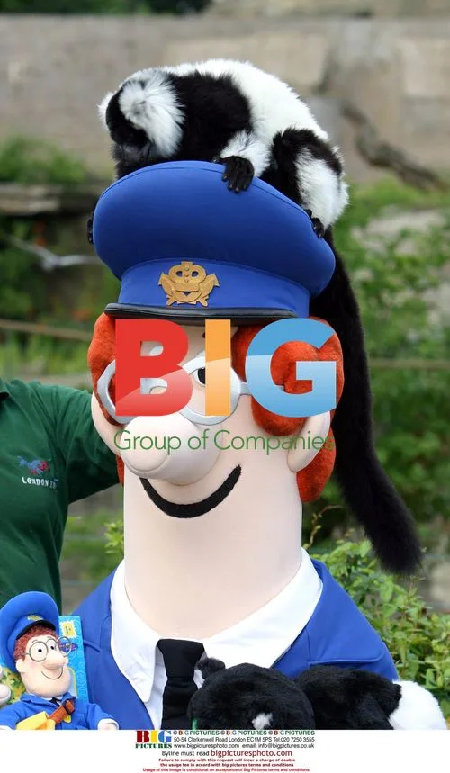 Postman Pat and Bob the Builder at London Zoo Launch