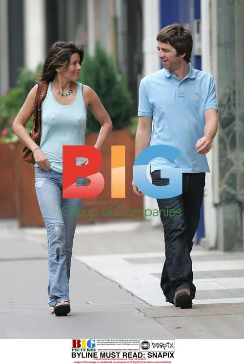 Noel Gallagher and girlfriend in London