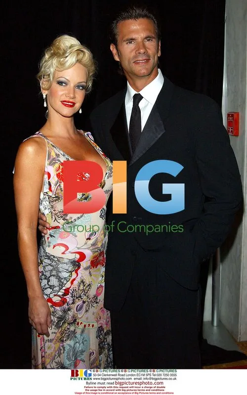 Barbara Moore and Lorenzo Lamas at Imagen Awards