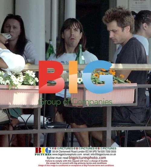 Anthony Kiedis Enjoys Lunch on Sunset