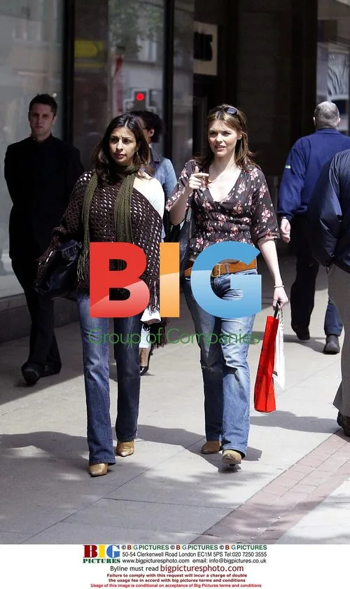 Coronation Street Stars Kate Ford and Shobna Gulati Shop in Manchester