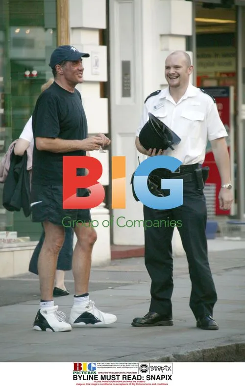 Barbra Winsor, Scott Mitchell, Dale Winton and Daniella Westbrook out shopping in London