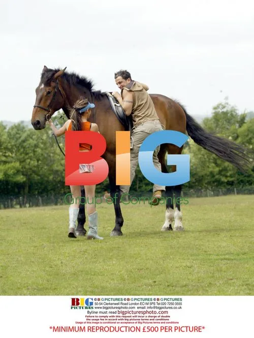 Jordan and Peter Andre Horse Ride