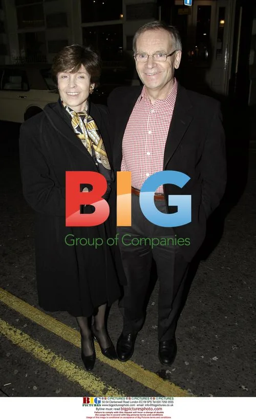 Jeffery Archer and wife Mary at Christmas Party