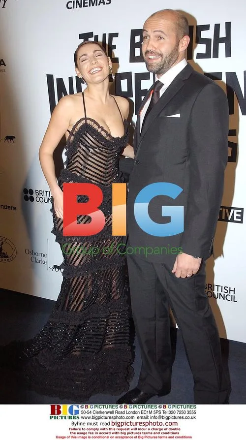 Kelly Brook and Billy Zane at British Film Awards