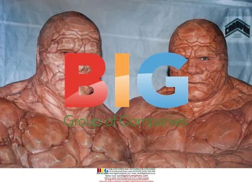 Michael Chiklis and his Fantastic Four double