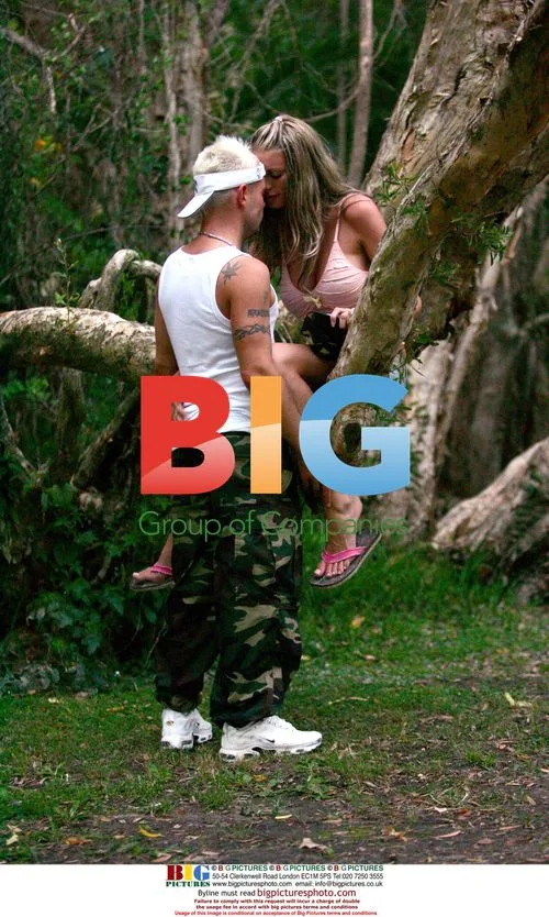 Emma b and Brian Harvey in Australia