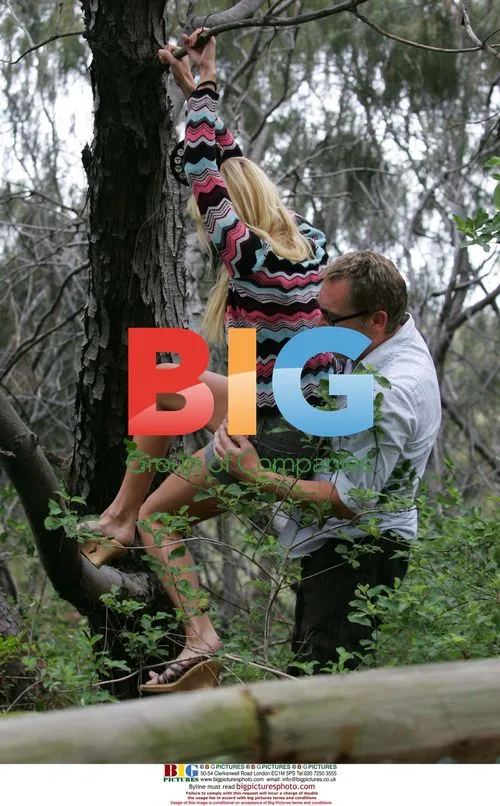 Vic Reeves and Nancy Sorrell in the Woods