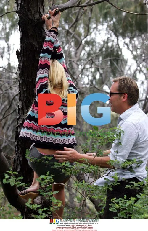 Vic Reeves and Nancy Sorrell in Romantic Woods Walk