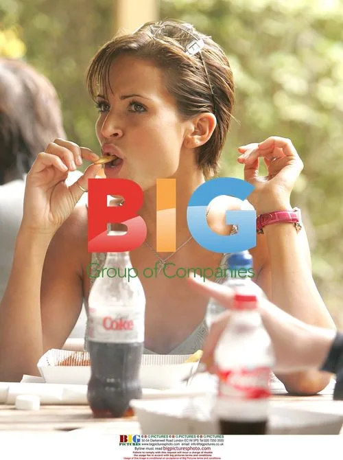Sophie Anderton and boyfriend enjoy fish and chips