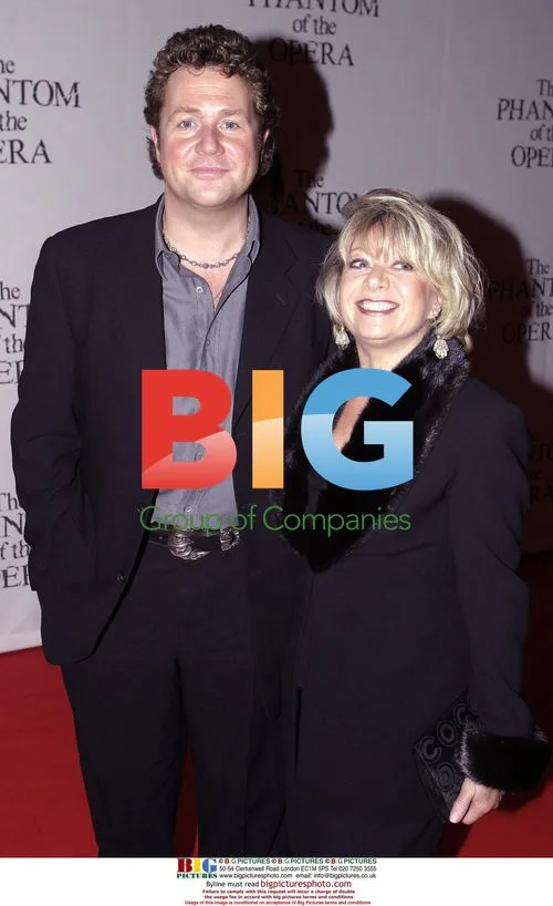 Michael Ball and Elane Page at Phantom Premiere