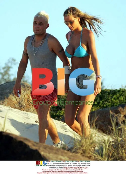 Emma b and Brian Harvey Beach Walk