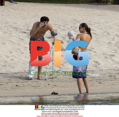 Crystal Palace Player Nicolas Ventola and Family in Mauritius