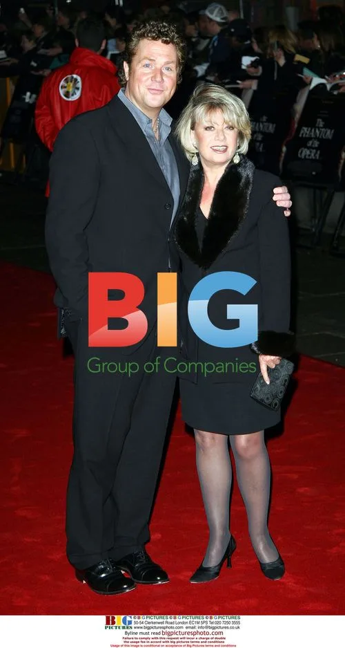 Michael Ball and Elaine Page at Phantom of the Opera Premiere