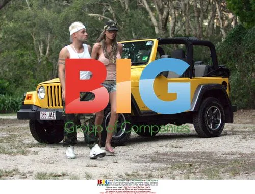 Emma b and Brian Harvey in Australia