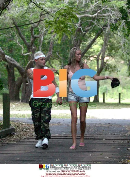 Emma b and Brian Harvey in Australia