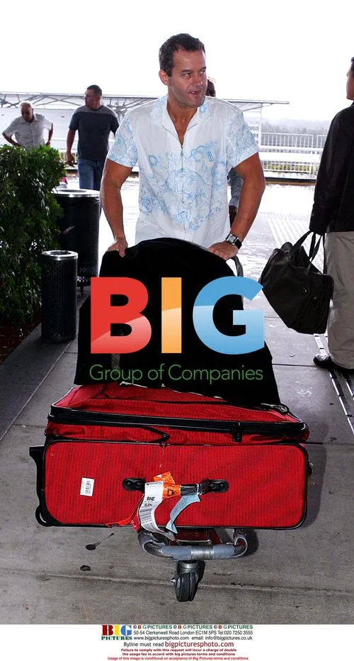 Paul Burrell Arrives at Brisbane Airport After 'I'm a Celeb...'
