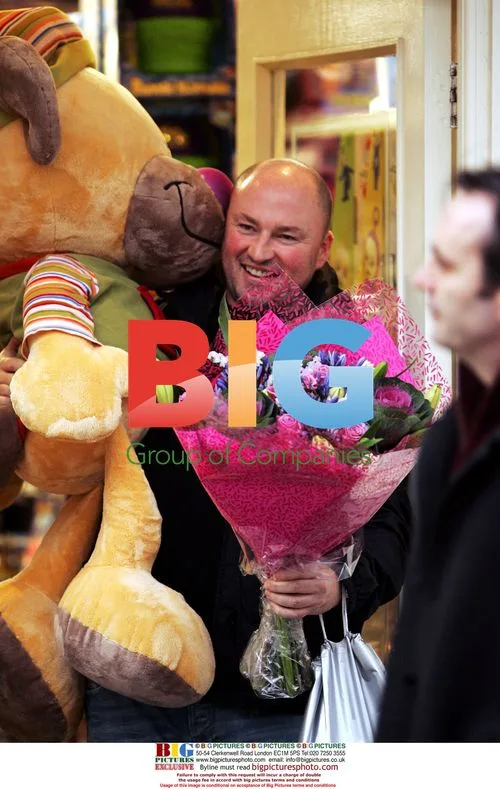 Charlie Brooks and Tony Truman Shop for Baby Gifts