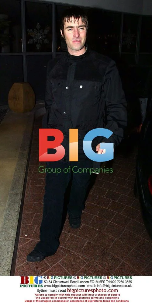 Liam Gallagher Leaving Nicole's 30th Birthday Party