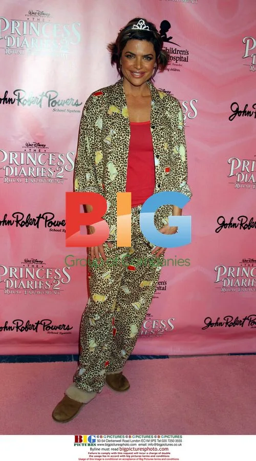 LISA RINNA at 'The Princess Diaries 2' DVD Pajama Ball