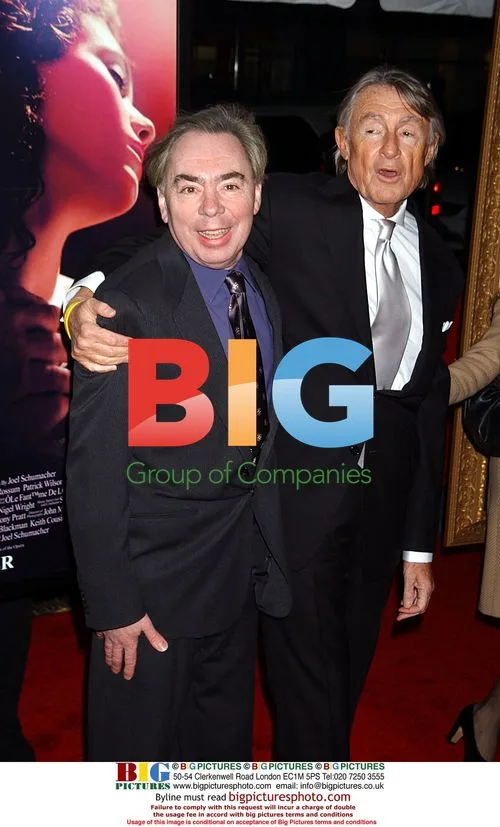 Andrew Lloyd Webber and Joel Schumacher at 'The Phantom of The Opera' Premiere