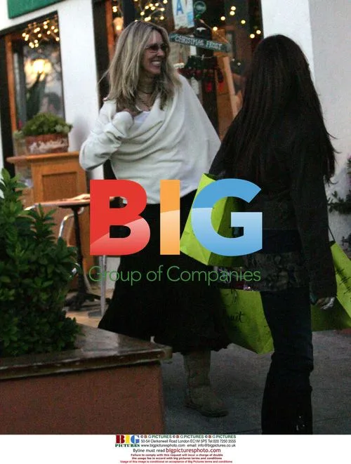 Sean Stewart and Alana shopping in Malibu