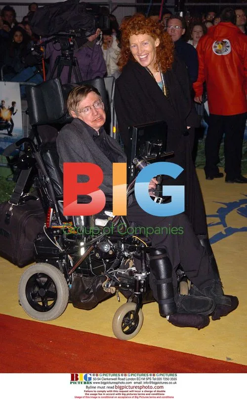 Professor Stephen Hawkins at 'Lemony Snicket' Premiere