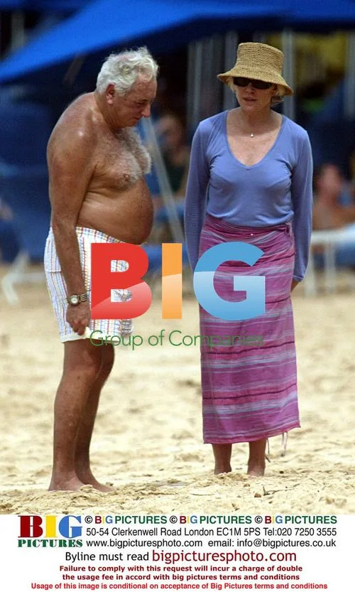 Michael Winner on Holiday in Caribbean