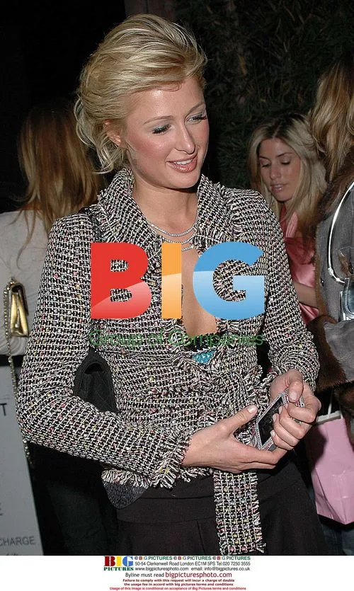Paris Hilton spends money at Koi restaurant