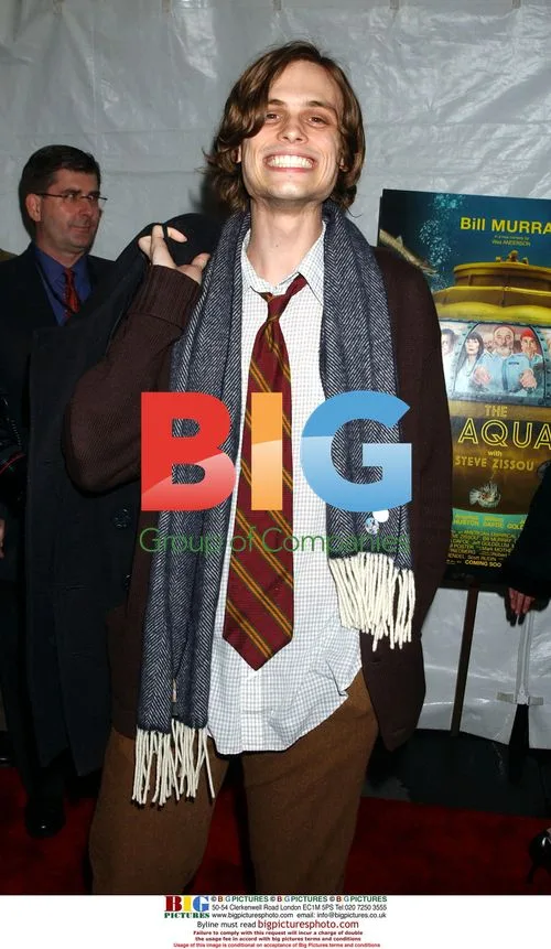 Matthew Gray Gubler at 'The Life Aquatic' Premiere