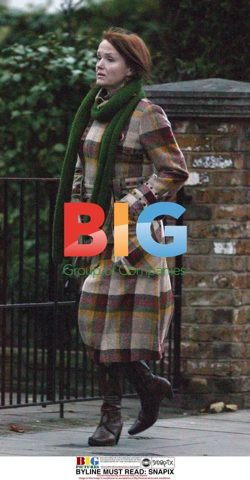 Miranda Richardson On Set
