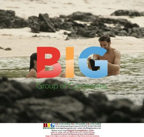 Alessandro del Piero and girlfriend on luxury resort