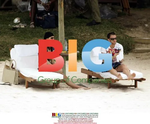 Alessandro del Piero on Vacation in Mauritius