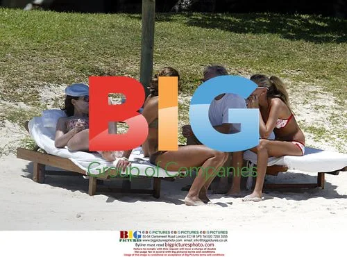 F1 Supremo Eccleston on Vacation in Mauritius