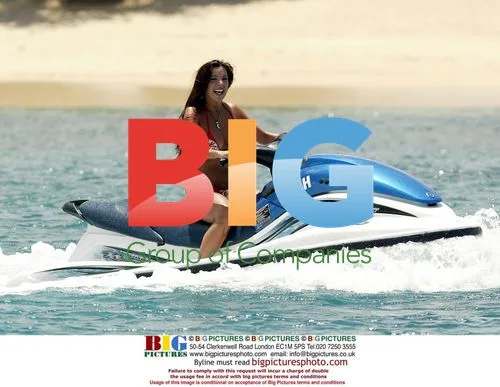 Coralie Enjoys Jetskiing in the Caribbean