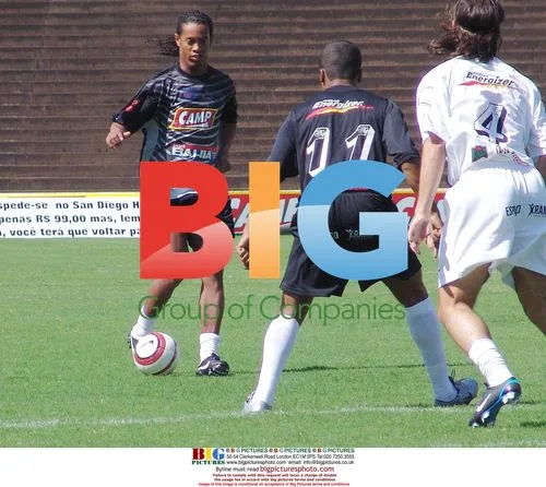 Ronaldinho at Charity Football Match