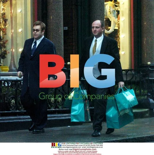 Elton John Christmas Shopping