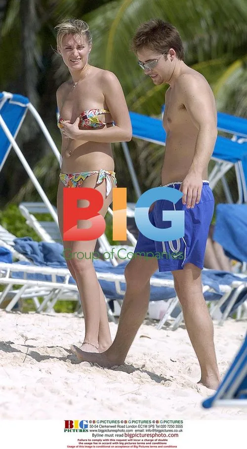 Hollyoaks Actors on Barbados Beach