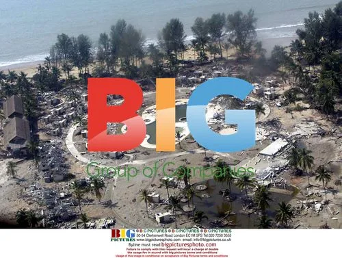 Tsunami aftermath in Phuket, Thailand