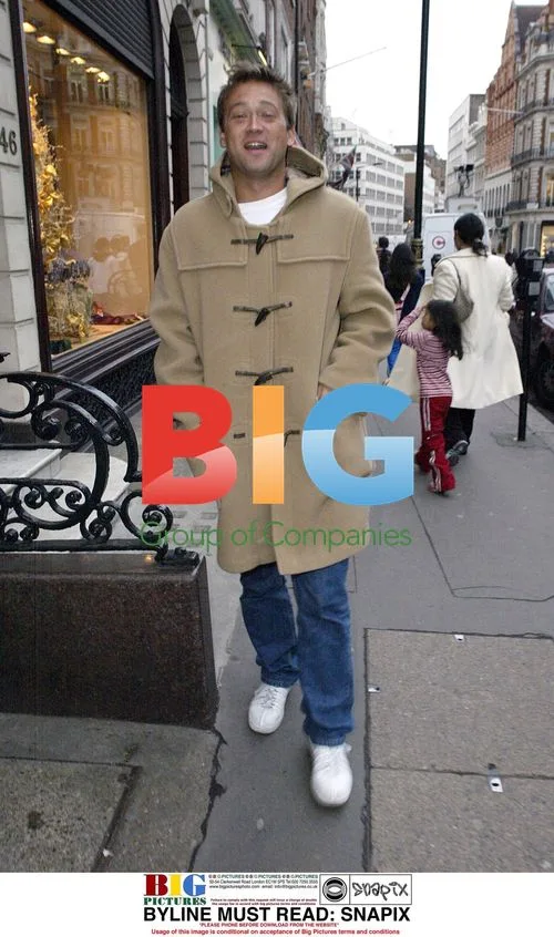 Paul Nicholls in Duffle Coat